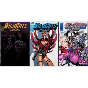 WildC.A.T.S Trilogy #1 - 3 Complete Set Image Comics 1993 Jae Lee Art